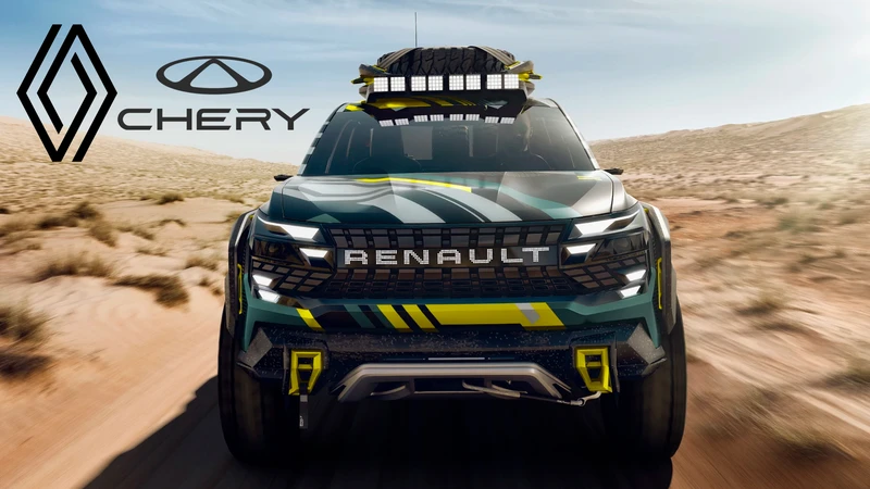 Renault y Chery podrían producir una pickup híbrida enchufable en Argentina