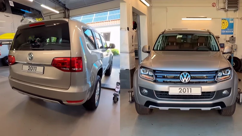 Así podría haber sido la anti SW4 basada en la VW Amarok