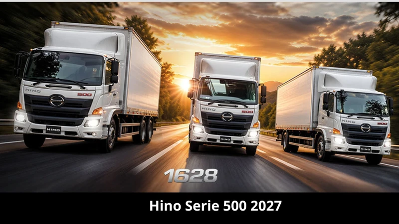 Hino Serie 500 2027 llega a México, así son los nuevos 1628, 1828 y 2628 con motor Euro 6