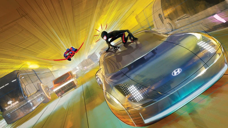 Hyundai y Sony Pictures trabajan juntos en Spider-Man: Across the Spider-Verse