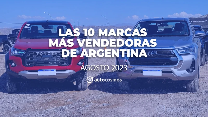 Las 10 marcas más vendedoras de Argentina en agosto de 2023