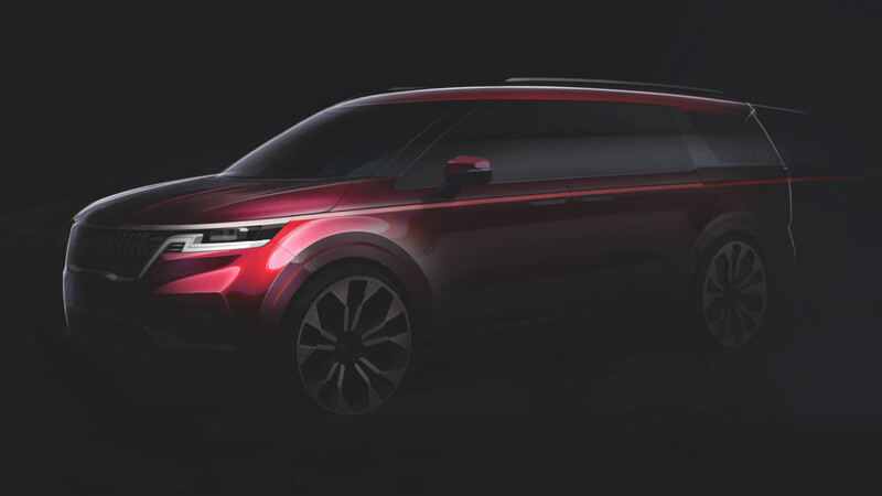 Anticipan imagen de la nueva Kia Carnival