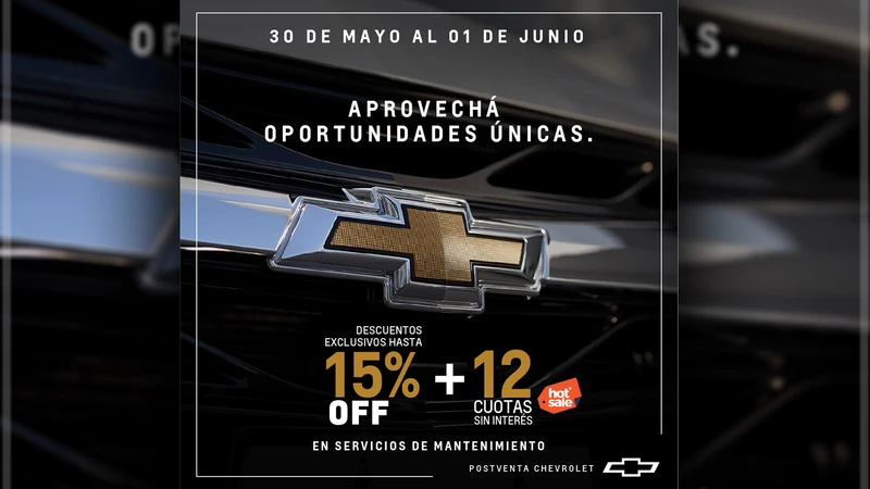 Chevrolet Argentina participa del Hot Sale