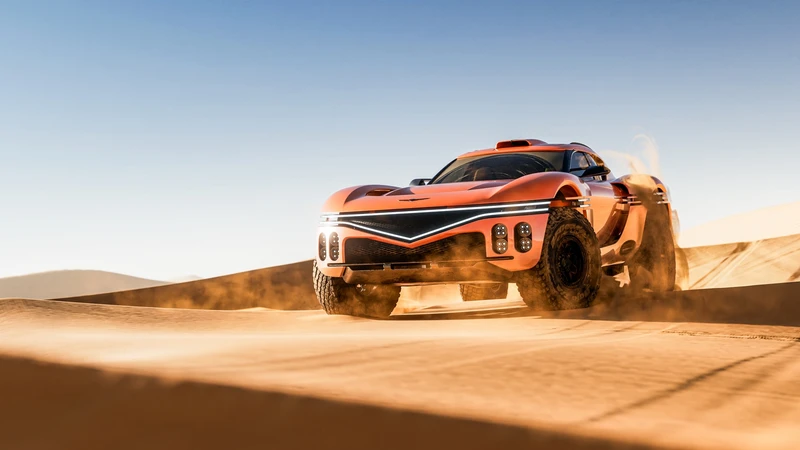 Video: Genesis X Skorpio, el brutal prototipo off-road de lujo con motor V8 de 1.100 hp