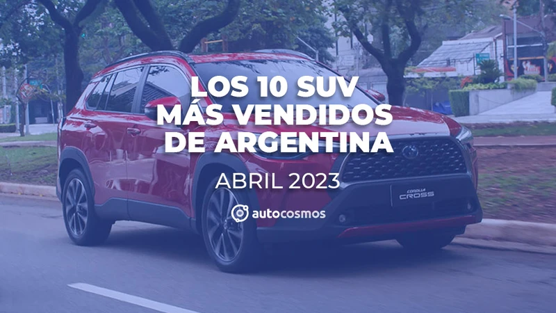 Los 10 SUV más vendidos de Argentina en abril de 2023