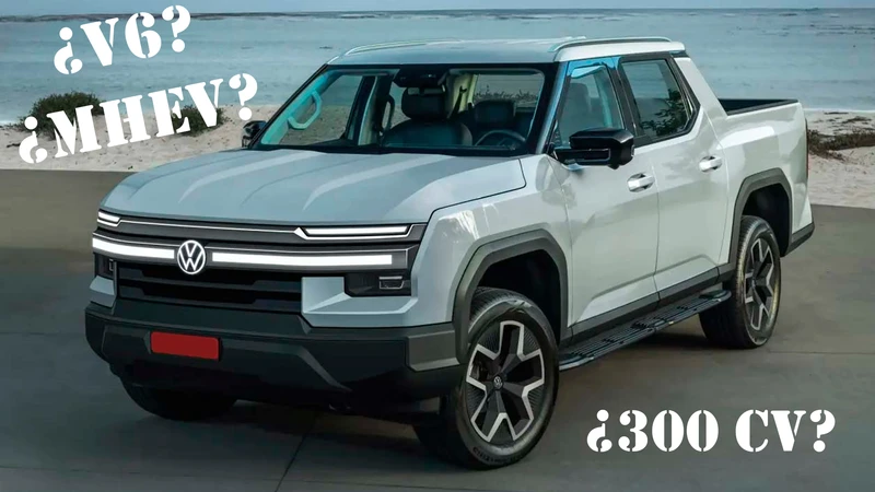 La próxima VW Amarok argentina podría tener un V6 MHEV de 300 CV