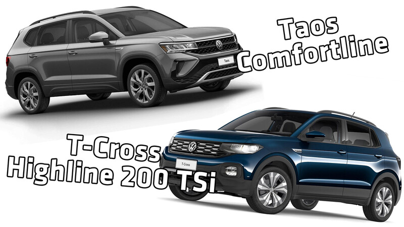VW T-Cross full y VW Taos base valen casi lo mismo ¿Cuál me compro?