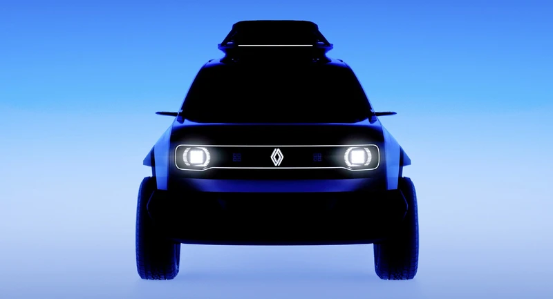Renault 4 EV, la marca anticipa un teaser antes de su debut en París