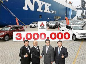 Mitsubishi alcanzó tres millones de unidades exportadas desde Tailandia