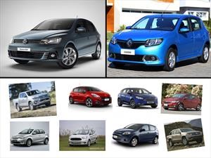 Los 10 autos más vendidos en Argentina en marzo de 2017