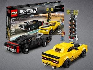 Lego Dodge Demon y Charger R / T 1970 , adorables muscle cars