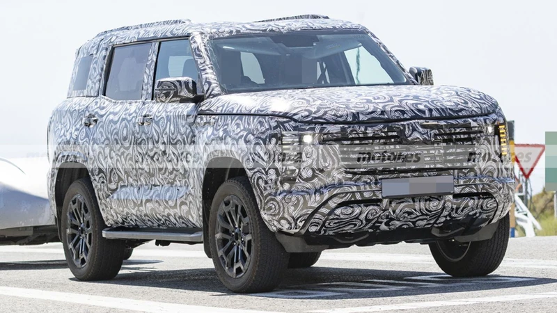 ¿Cazan a otro futuro Mitsubishi Montero Sport?