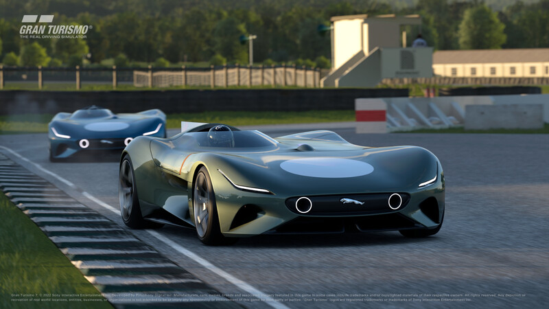 Jaguar Vision GT Roadster un nuevo deportivo virtual para Gran Turismo 7