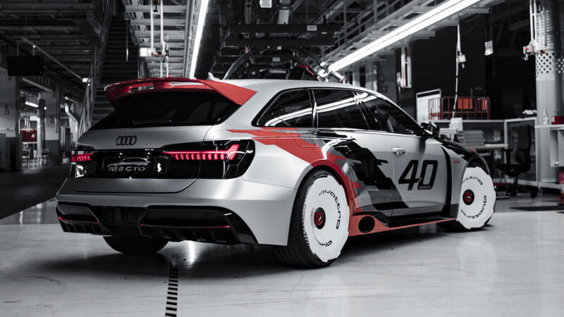 Audi RS6 GTO, espectacular homenaje a las glorias de IMSA