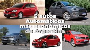 Los 5 autos automáticos más económicos de Argentina