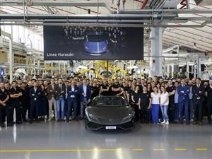 Lamborghini produce 8,000 unidades del Huracán