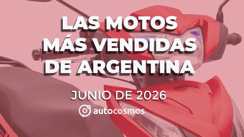Las motos más vendidas de Argentina en junio de 2026