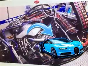 La increíble tecnología que usó Bugatti para probar el Chiron