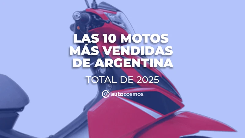 Las motos 0km más vendidas de Argentina en 2025
