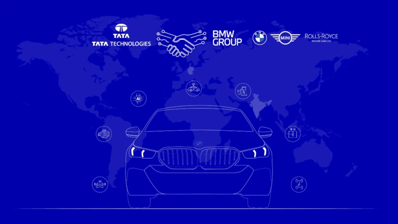 BMW Group y Tata Technologies desarrollarán software automotriz y tecnología de la información