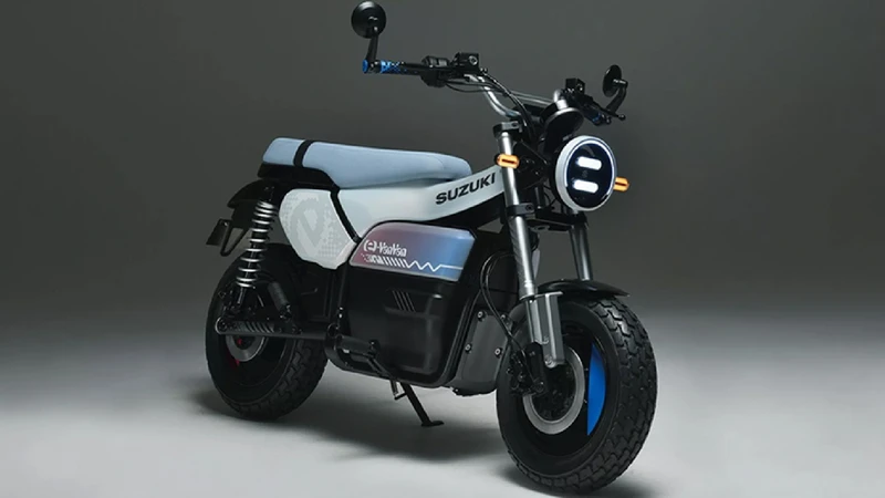 Suzuki e-VanVan, la moto eléctrica que homenajea a la VanVan original