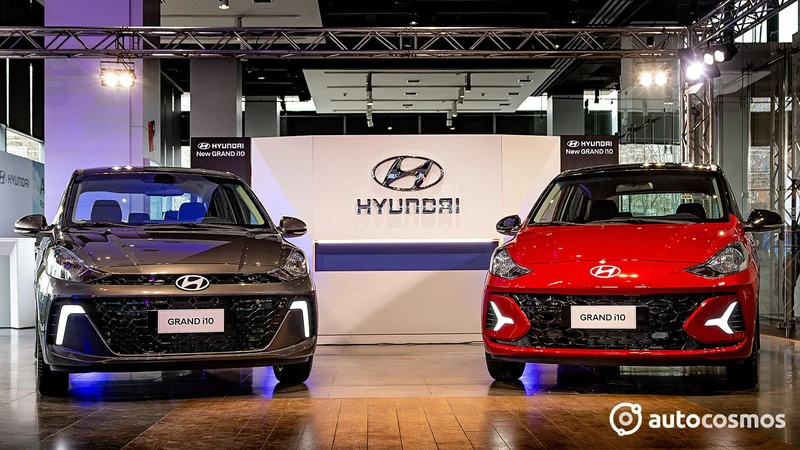 Hyundai Grand i10 estrena facelift y seis airbags de serie en Chile