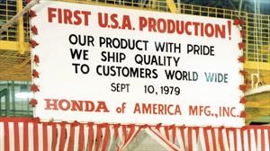 Honda celebra 40 años de producción de vehículos en Estados Unidos