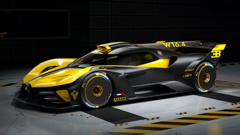 Las ruedas del Bugatti Bolide son carísimas, y no duran nada