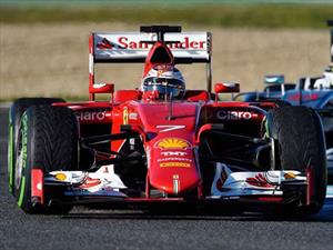 Kimi Raikkonen y Ferrari lideran las primeras pruebas