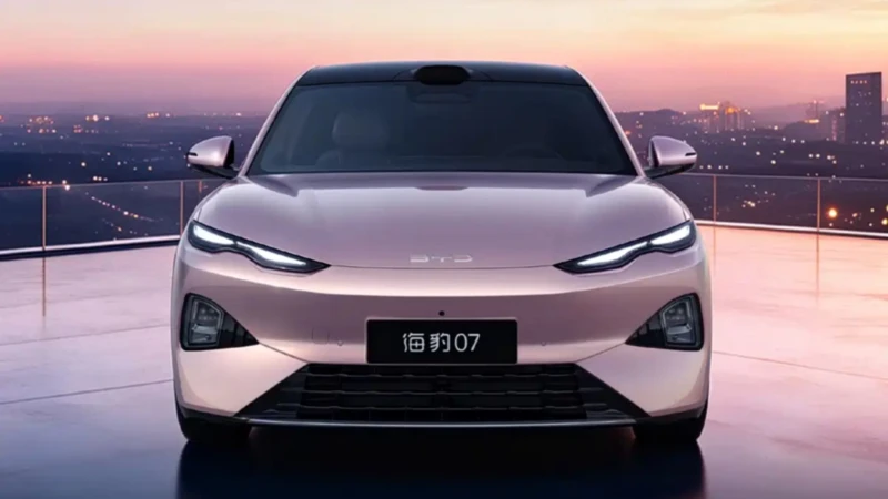 BYD Seal 07: Se revelan imágenes y detalles de su segunda generación