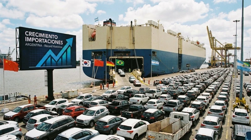 Casi se triplican las ventas de autos importados en Argentina