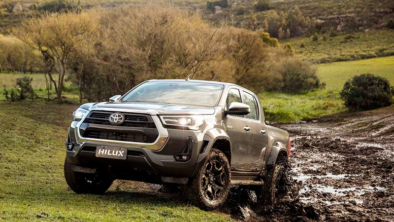 La Toyota Hilux hecha en Argentina sigue dominando el mercado de Chile