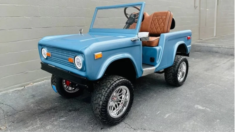 Bronco Golf Cart, el carrito de golf que se inspiró en el Ford Bronco