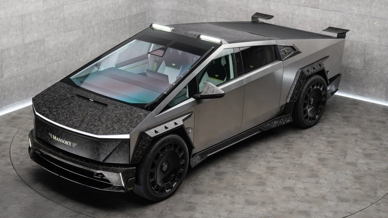 Mansory Elongation, más exceso a la Tesla Cybertruck