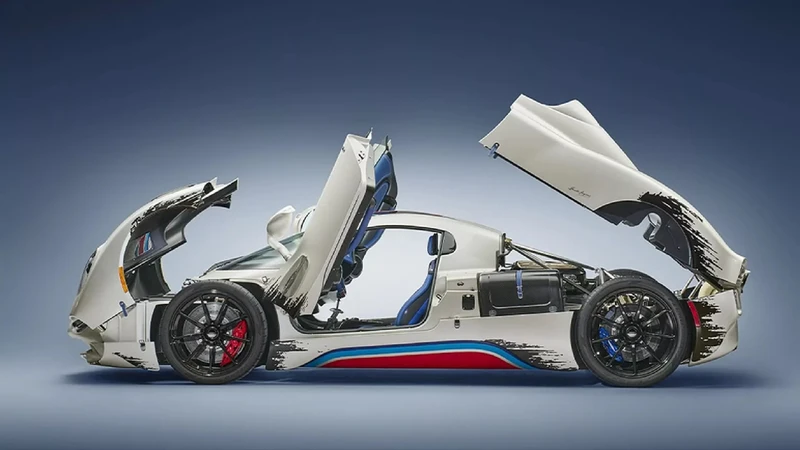 The Coyote, el Pagani Utopia inspirado en las 24 Hora de Le Mans
