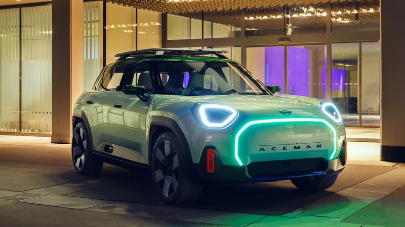 MINI Concept Aceman, un SUV eléctrico de estilo futurista