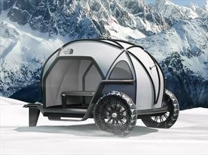BMW FutureLight Camper es una tienda de campaña sobre ruedas