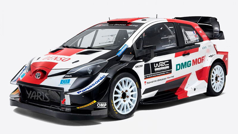 Toyota presenta el Yaris que correrá el WRC 2021