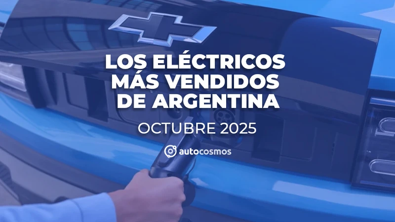 Los autos eléctricos más vendidos de Argentina en octubre de 2025