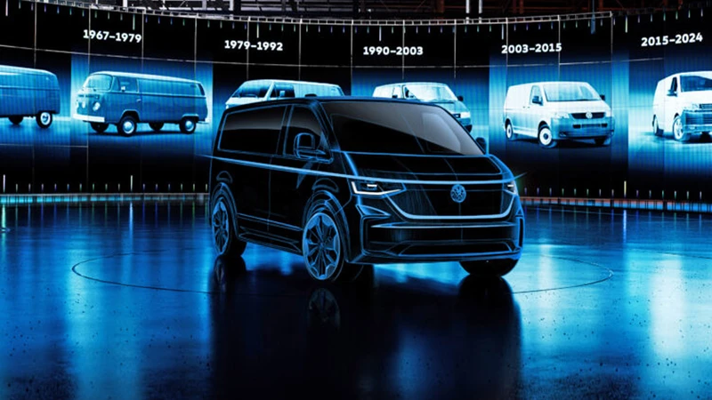 Volkswagen Transporter T7 llegará al mercado europeo el próximo año