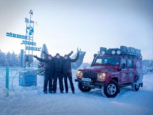 Land Rover Defender soporta 55 grados bajo cero