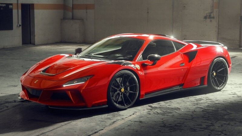 Ferrari F8 N-Largo por Novitec: Nuevas líneas y mayor potencia