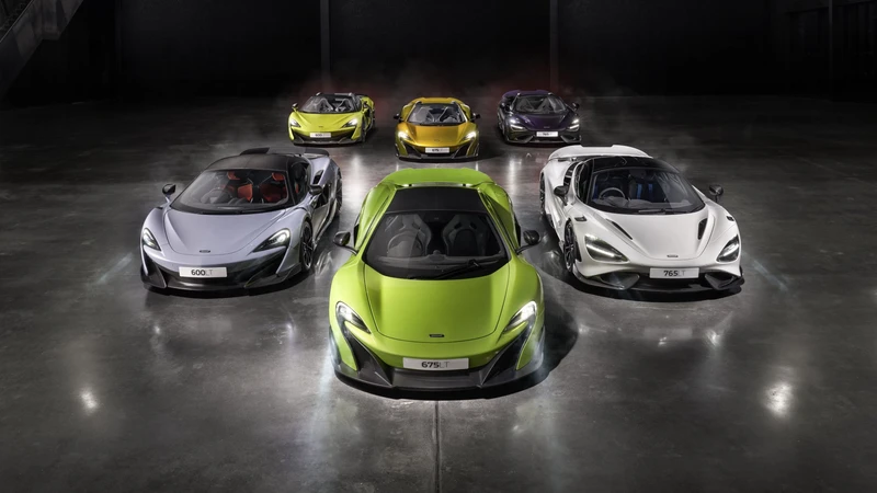 McLaren celebra 10 años de su linea de autos LT