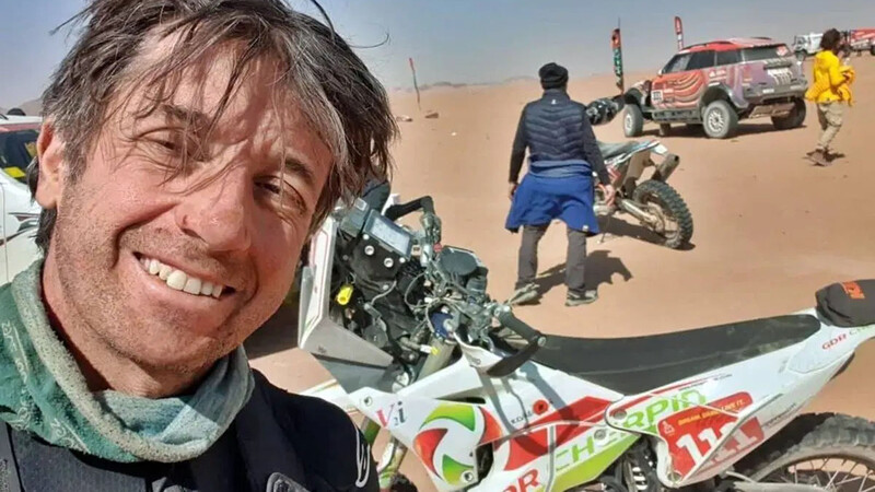 Dakar 2021: Murió un motociclista francés