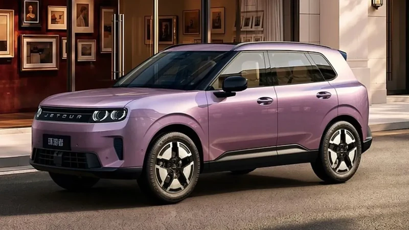Jetour presentó en el Salón de Chengdú su primer modelo 100% eléctrico