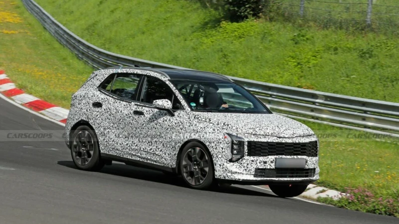 La actualización del Kia Sportage hace pruebas en Nürburgring