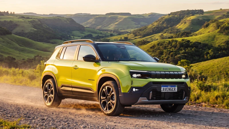 Jeep adelanta el Avenger que vendrá a Argentina