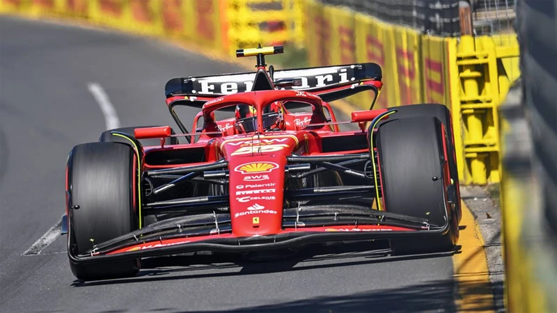 F1 2024: Melbourne se tiñe de rojo con aplastante 1-2 de Ferrari