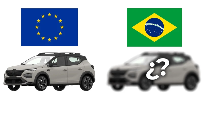 El nuevo Renault SUV, que rivalizaría con el Fiat Pulse, se registra en la región