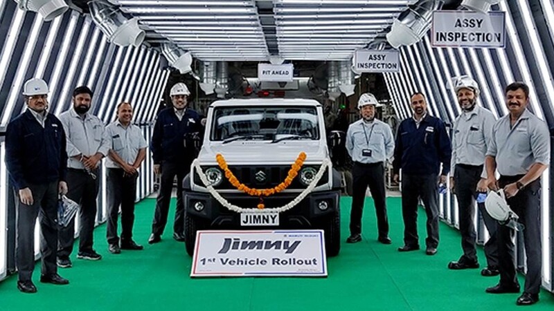 Suzuki Jimny  inicia su producción en India para cubrir los pedidos de América Latina